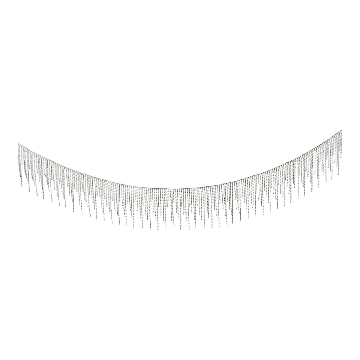 Silver Crystal Garland - 157cm - My Christmas