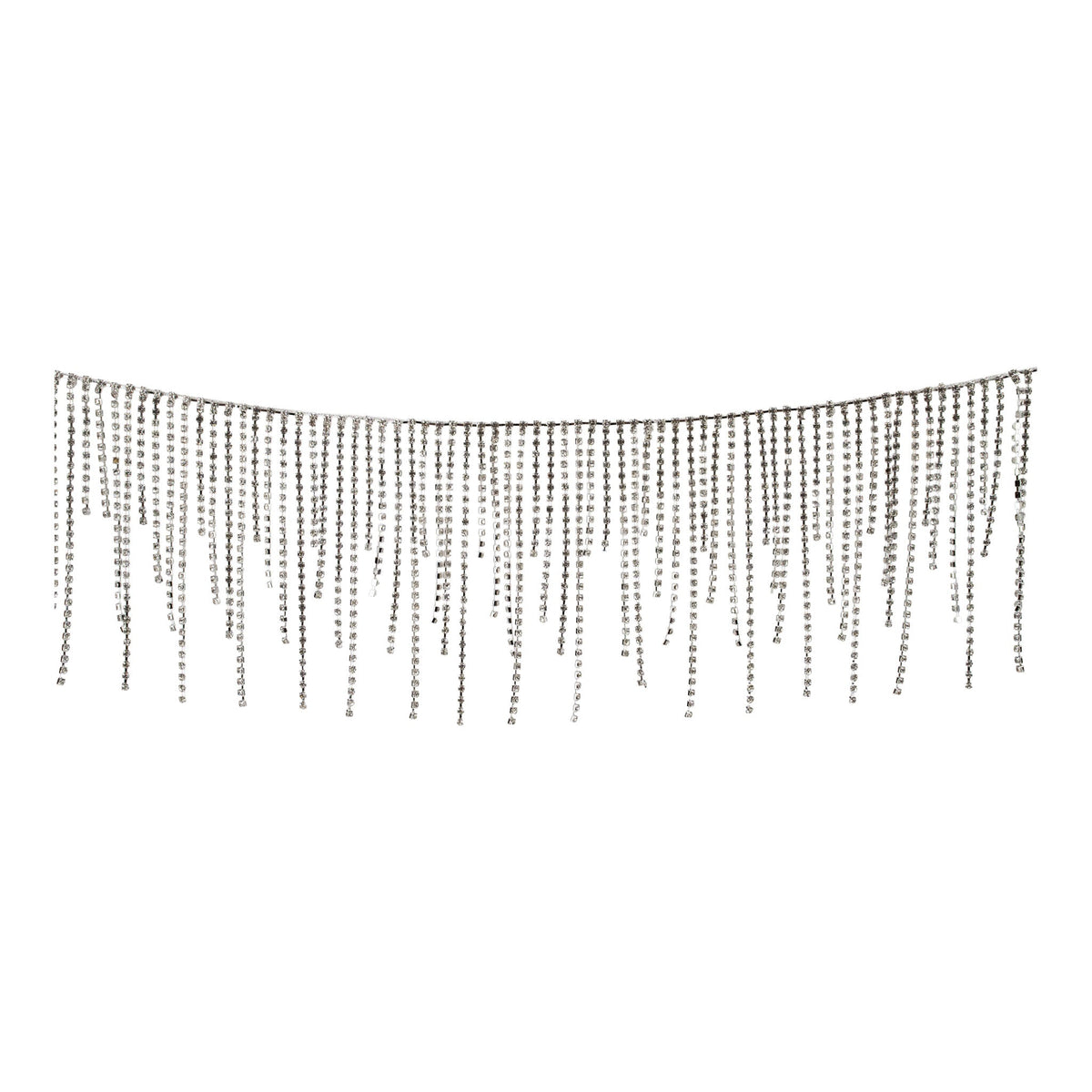 Silver Crystal Garland - 157cm - My Christmas