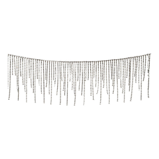 Silver Crystal Garland - 157cm - My Christmas