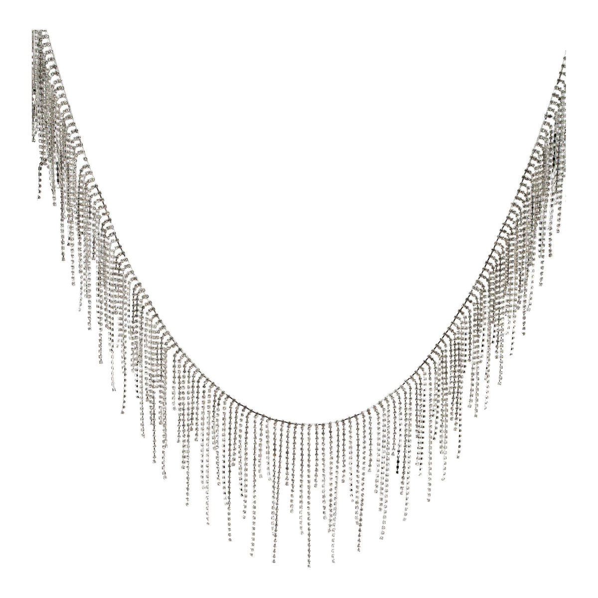 Silver Crystal Garland - 157cm - My Christmas