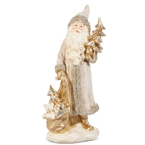 Silver Woodland Santa - My Christmas