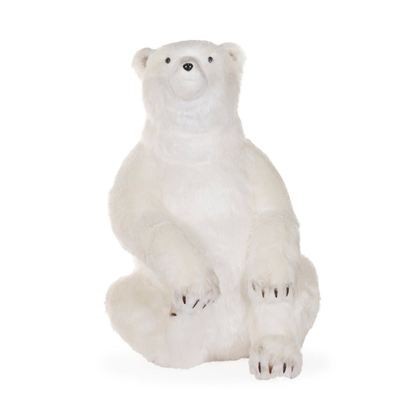 Sitting Arctic Bear - 86cm - My Christmas