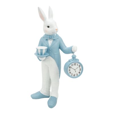 Skye Blue Luxe Bunny Standing Mad Hatter - My Christmas