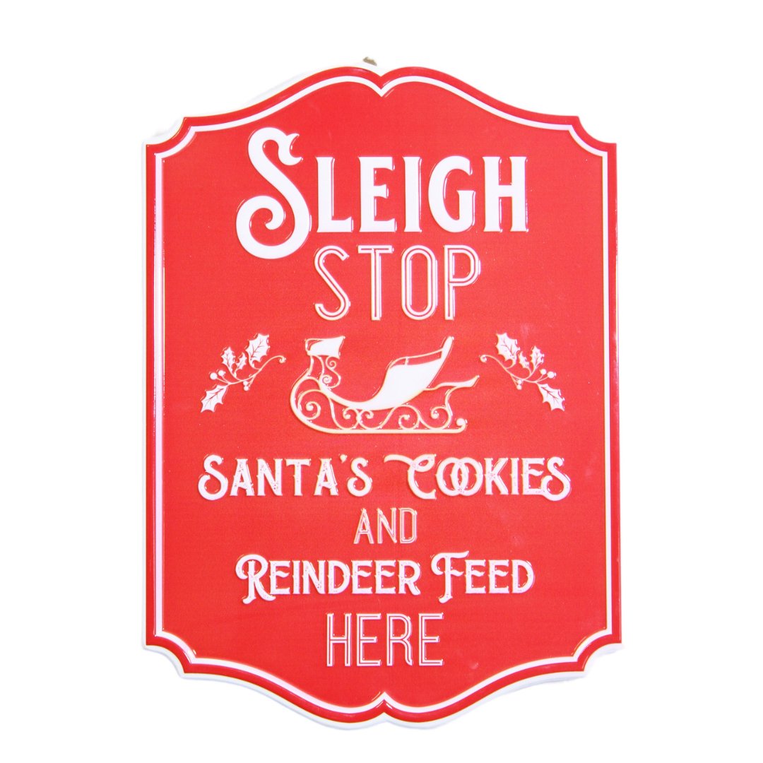 Sleigh Stop Sign - My Christmas