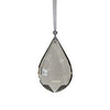 Smokey Grey Crystal Drop Ornament - My Christmas