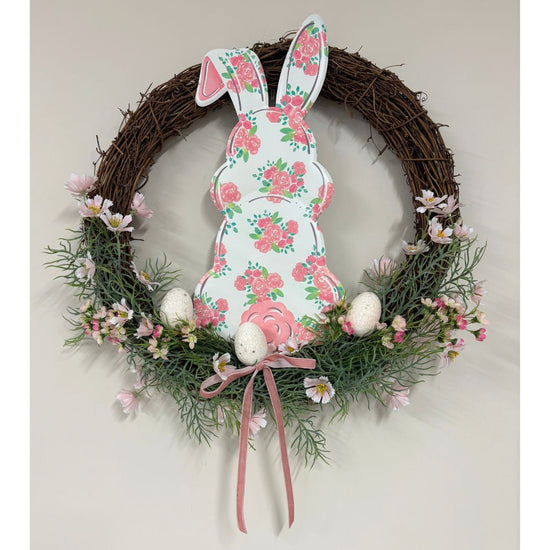 Spring Bunny Wreath - My Christmas
