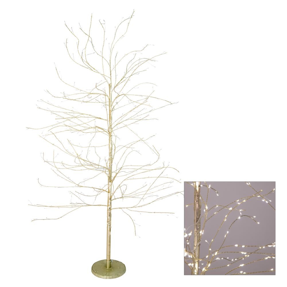 Stockholm LED Tree Champagne - 150cm - My Christmas