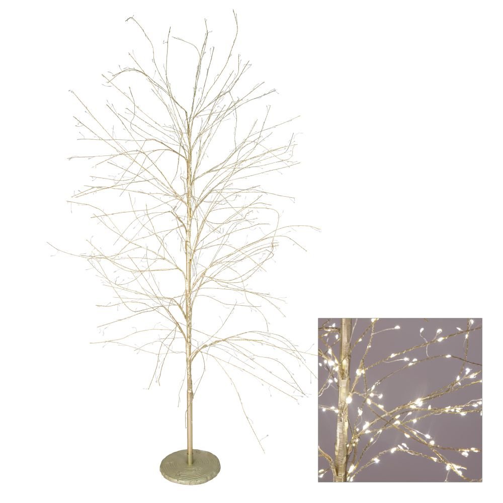 Stockholm LED Tree Champagne - 180cm - My Christmas