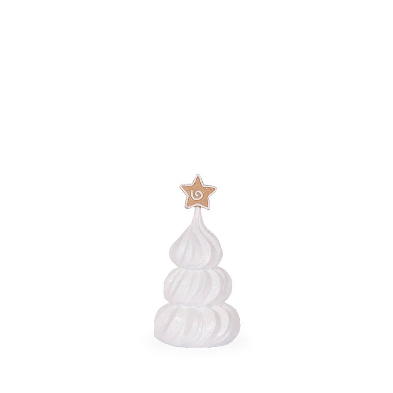 Sugared Meringue Tree - 18cm - My Christmas