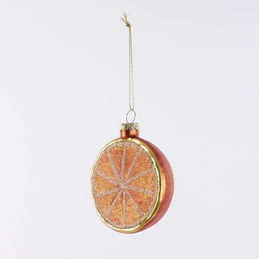 Sugared Orange Ornaments - Set of 4 - My Christmas