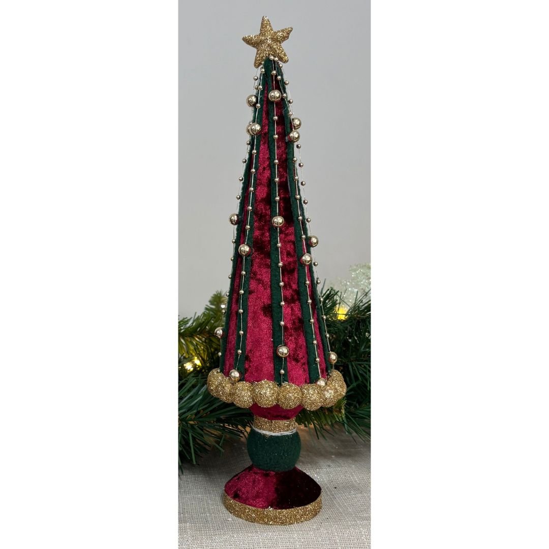 Table Cone Tree with Star - My Christmas