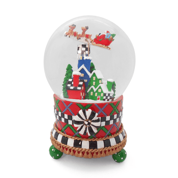 Tartan Village Snow Globe - My Christmas