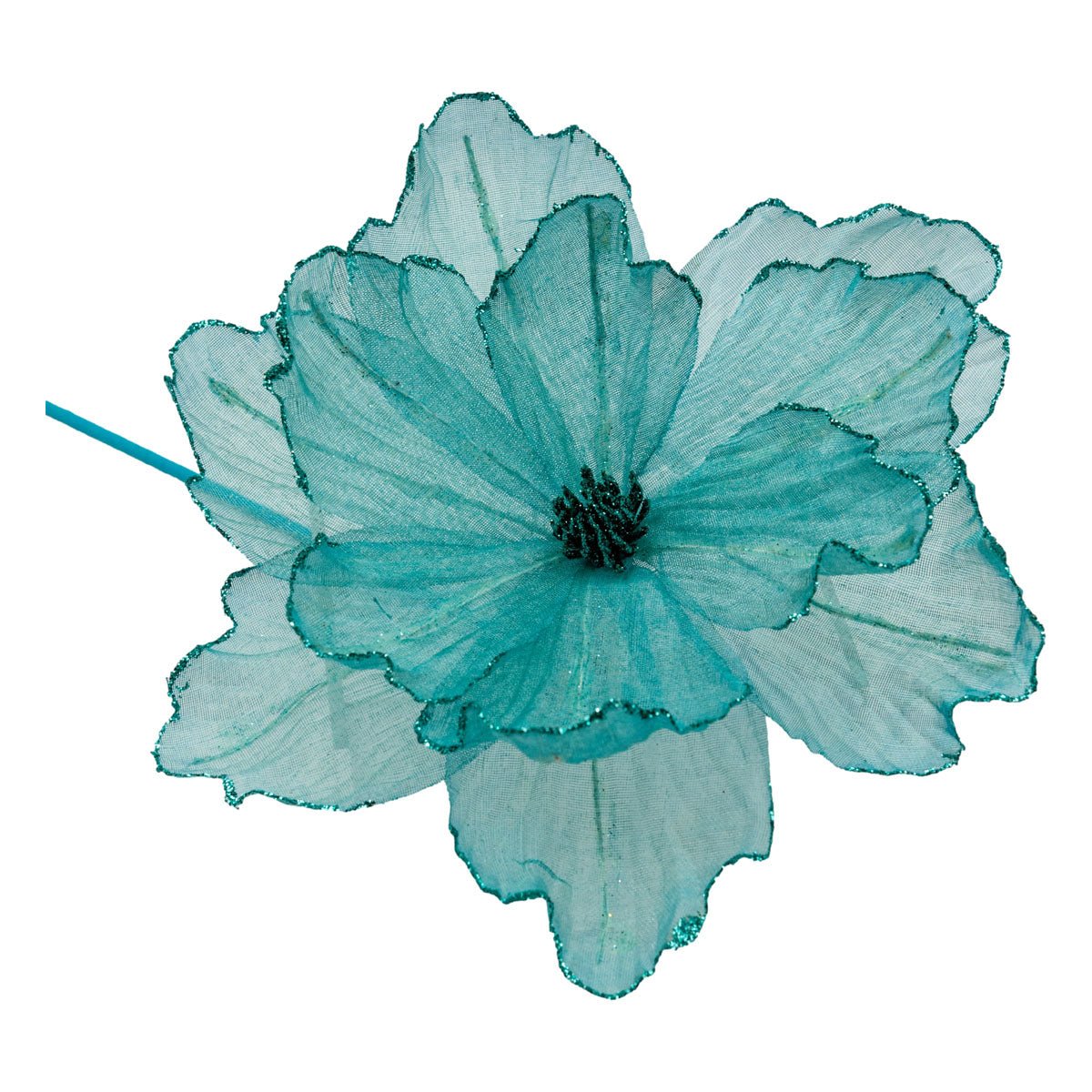 Teal Sheer Magnolia - My Christmas