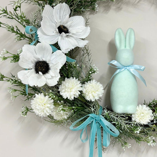 Tiffany Bunny Wreath - My Christmas