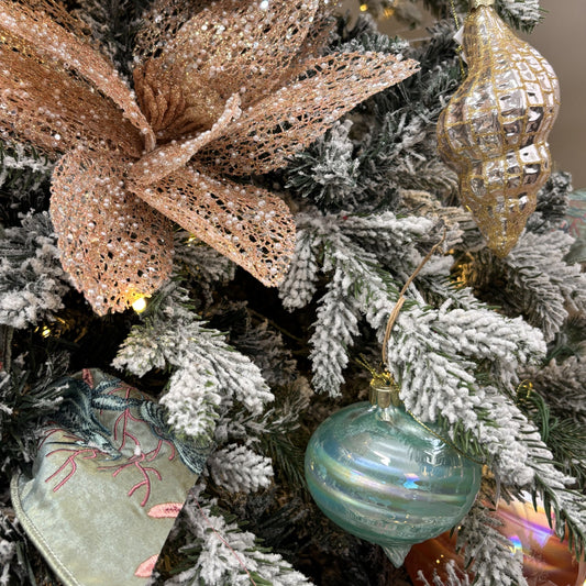 Tiffany Pearl Onion Ornament - My Christmas