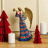 Timeless Tartan Angel Figurine - My Christmas