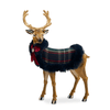 Timeless Tartan Standing Deer - My Christmas