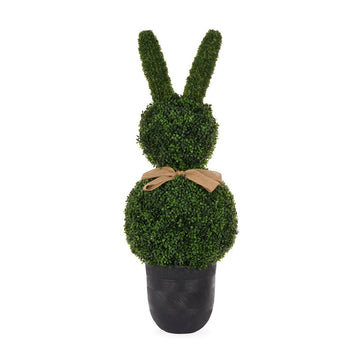 Topiary Bunny with Bow - 114cm - My Christmas