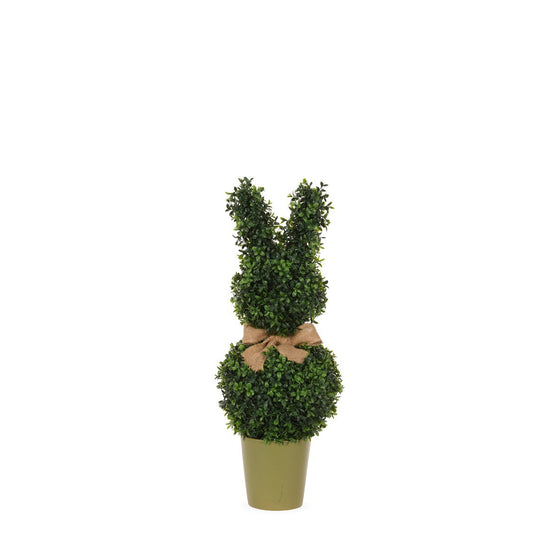 Topiary Bunny with Bow - 66cm - My Christmas