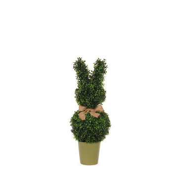 Topiary Bunny with Bow - 66cm - My Christmas