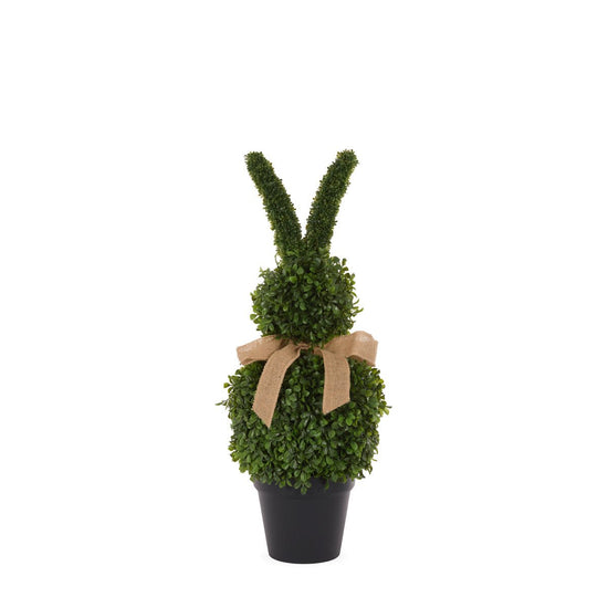 Topiary Bunny with Bow - 76cm - My Christmas