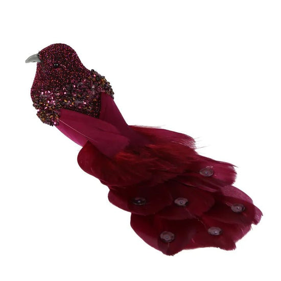 Torra Clip - on Bird Plum - My Christmas