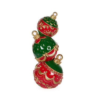 Traditional Elaborate Bauble Stack - My Christmas
