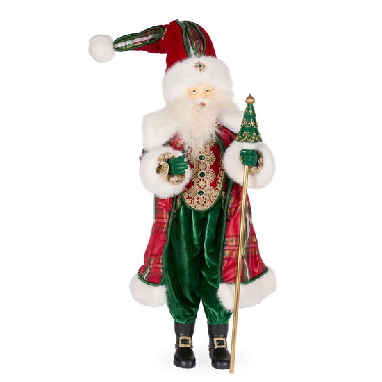Traditional Fabric Mr Claus - My Christmas