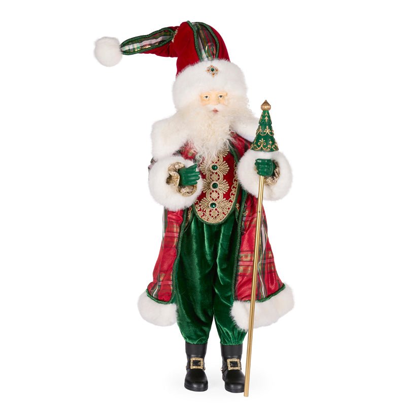 Traditional Fabric Mr Claus - My Christmas