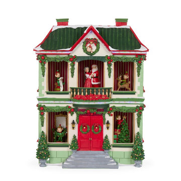 Traditional Manor Music Box LED - My Christmas