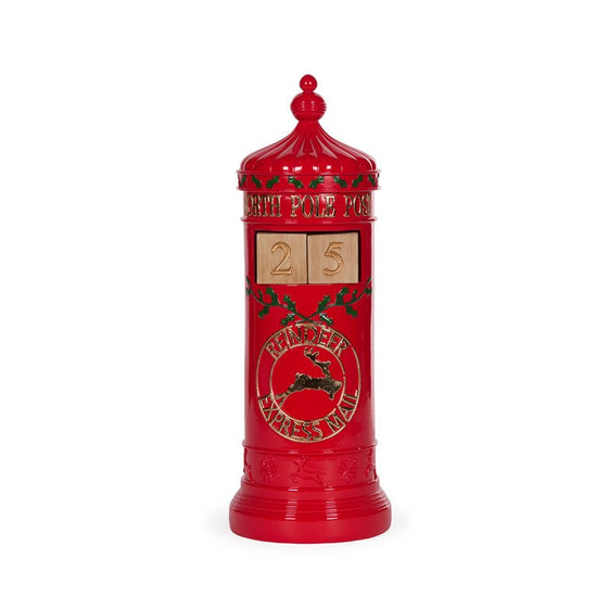 Traditional Red Mailbox Countdown - My Christmas
