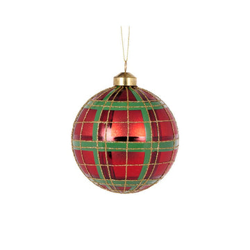 Traditional Tartan Bauble - My Christmas