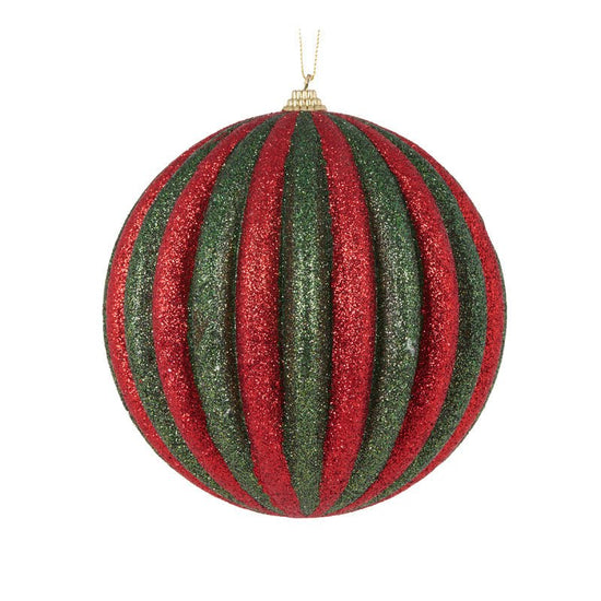 Traditional Textured Rib Bauble - Various Sizes - My Christmas