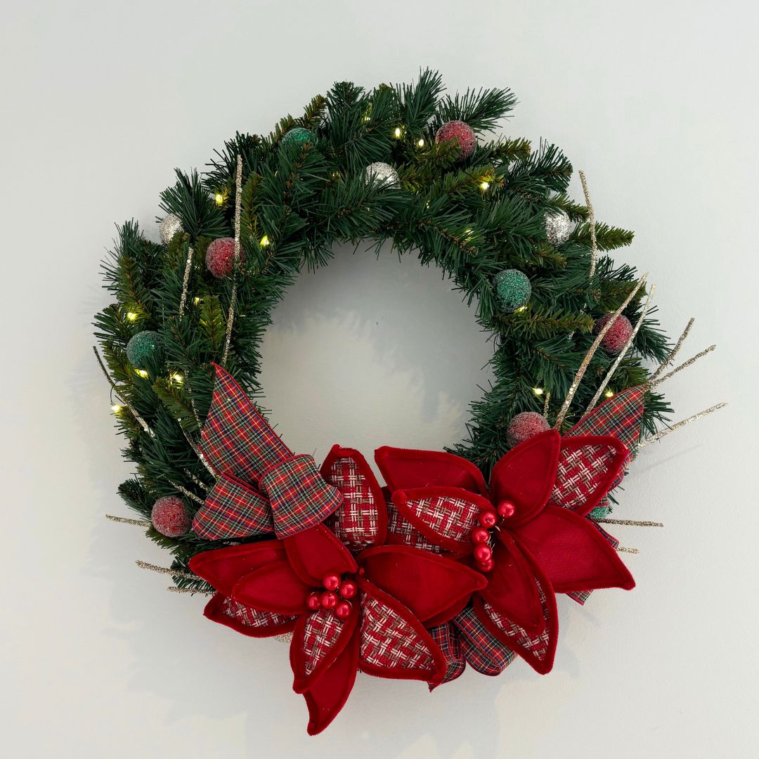 Traditional Tidings - Green Wreath - My Christmas