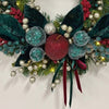 Traditional Tidings Green Wreath with Fruits and Berries - My Christmas