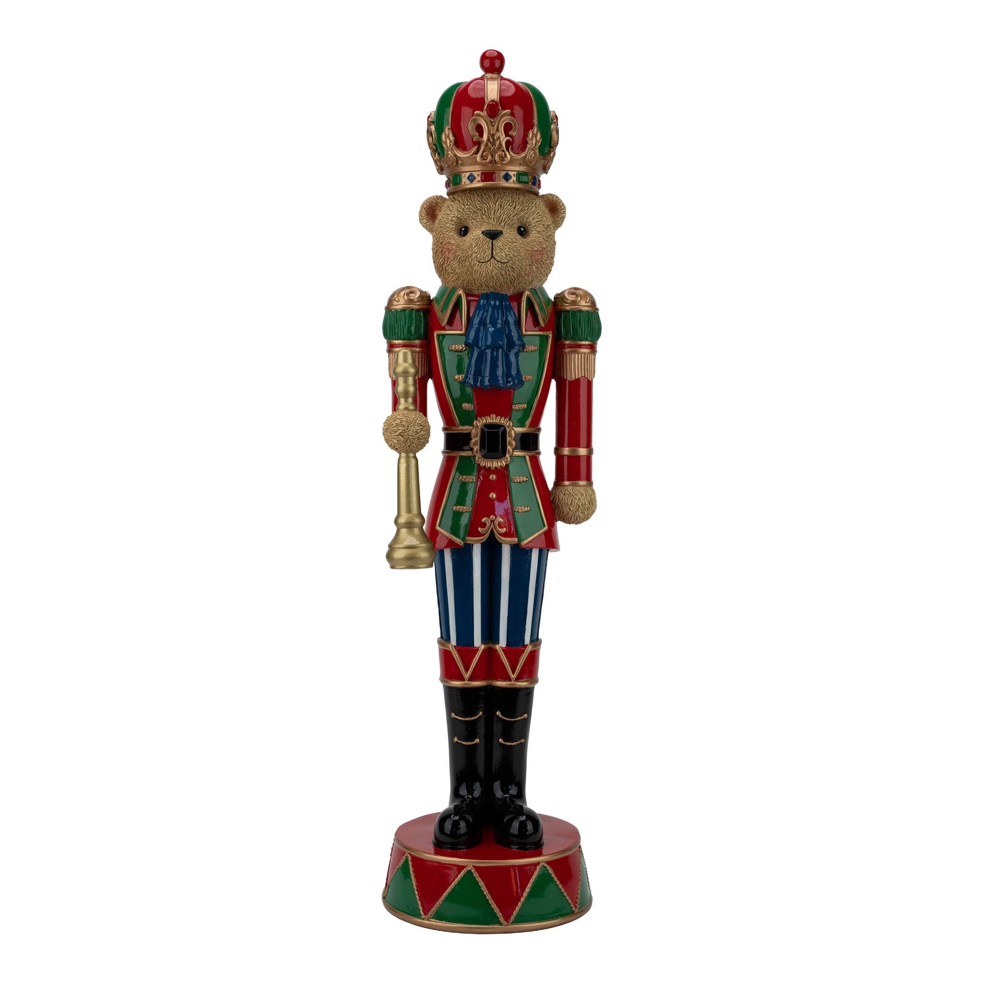 Trumpet Bear Nutcracker - 70cm - My Christmas