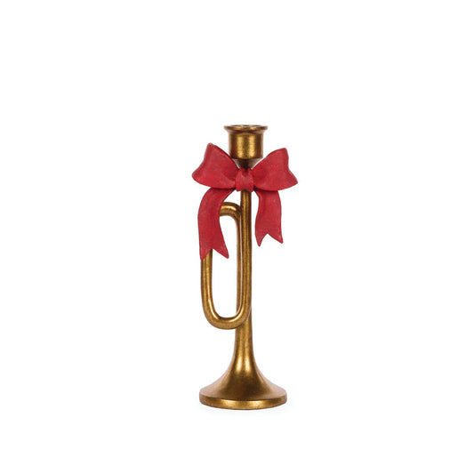 Trumpet Candle Holder - 26cm - My Christmas