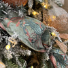 Under the Ocean Embroided Dupion Ribbon - My Christmas