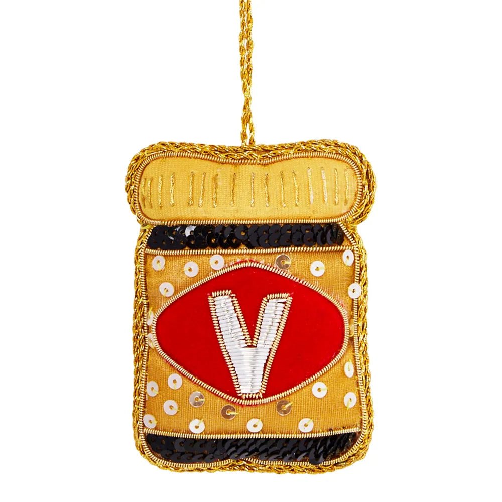 Vegemite Sequin Ornament - My Christmas