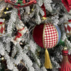 Velvet Circus Bauble with Tassel - My Christmas