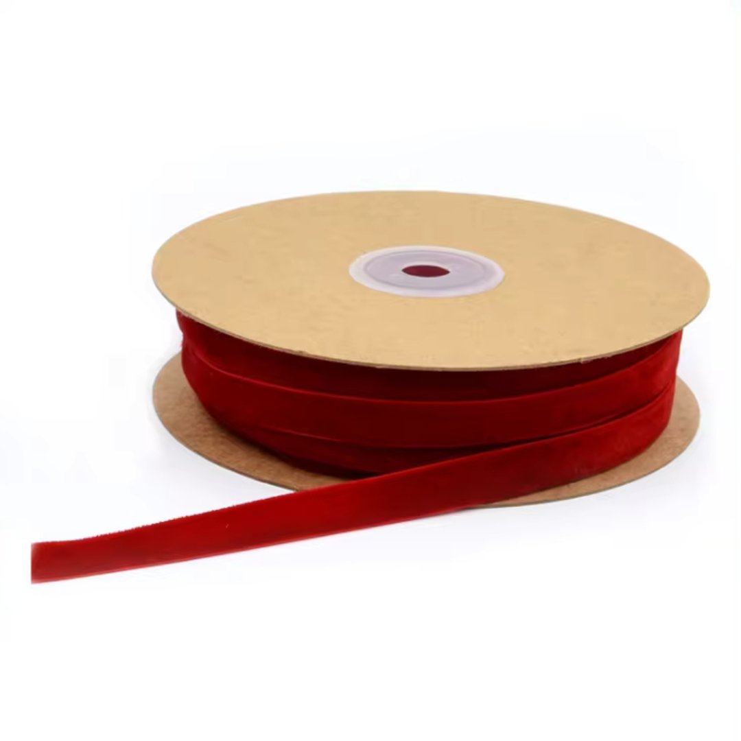 Red Rvelvet Ribbon Velvet Ribbon - Red – My Christmas