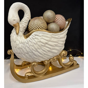 Victorian Swan Sleigh - My Christmas