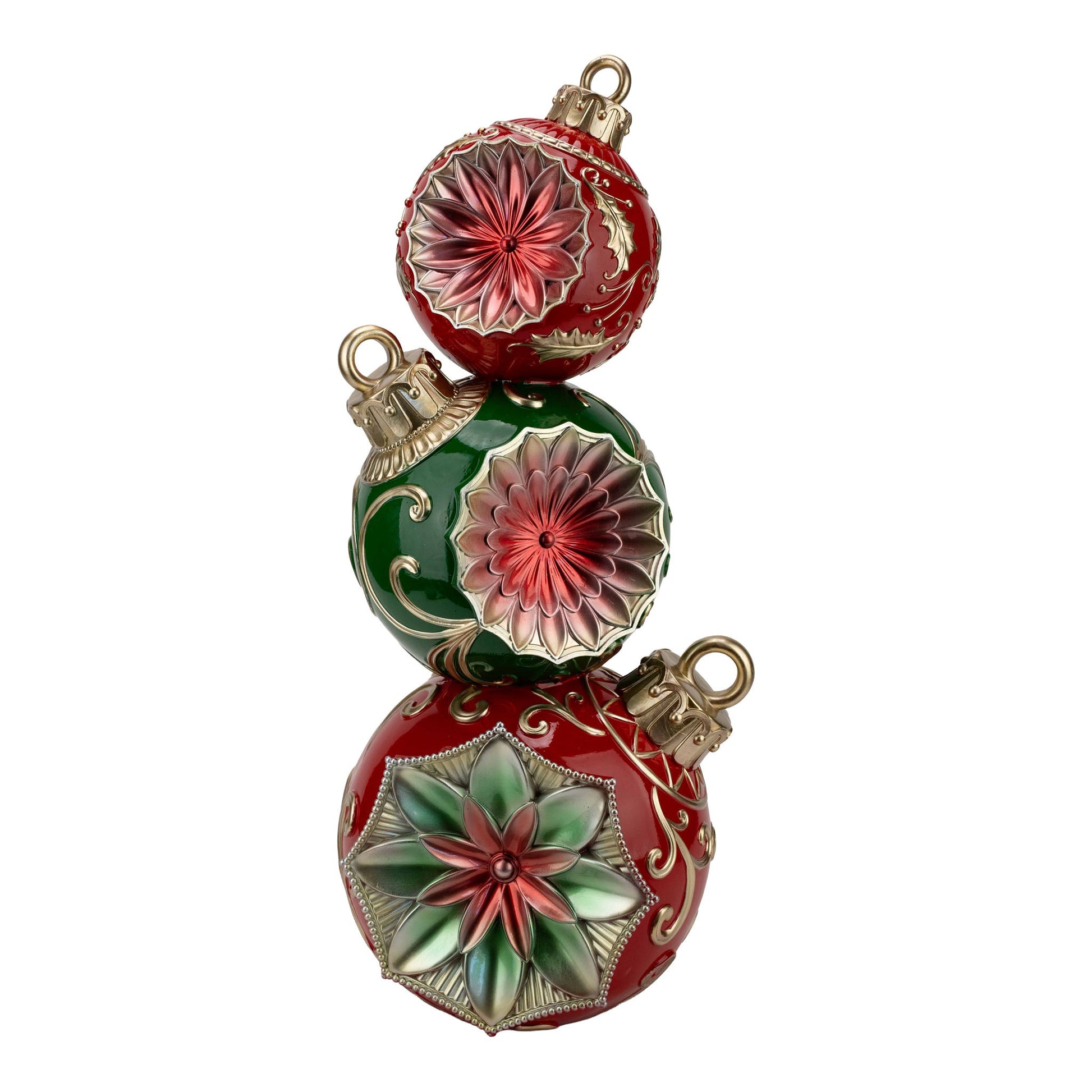 Vintage Ball Stack - 72cm - My Christmas