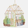 Vintage Green House Ornament - My Christmas
