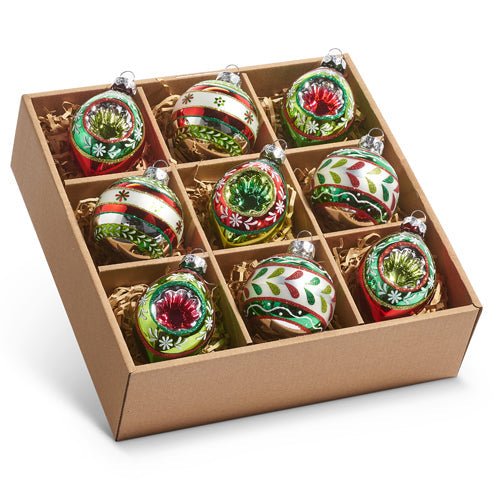 Vintage Ornaments 9cm - Set of 9 - My Christmas