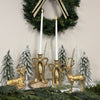 Vintage Standing Gold Deer - My Christmas