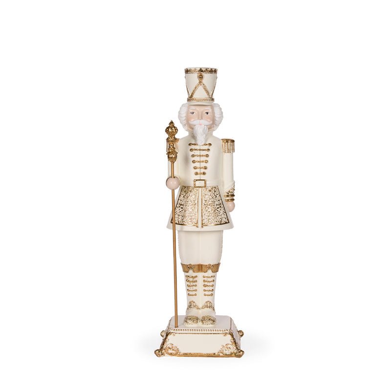 White and Gold Nutcracker - My Christmas