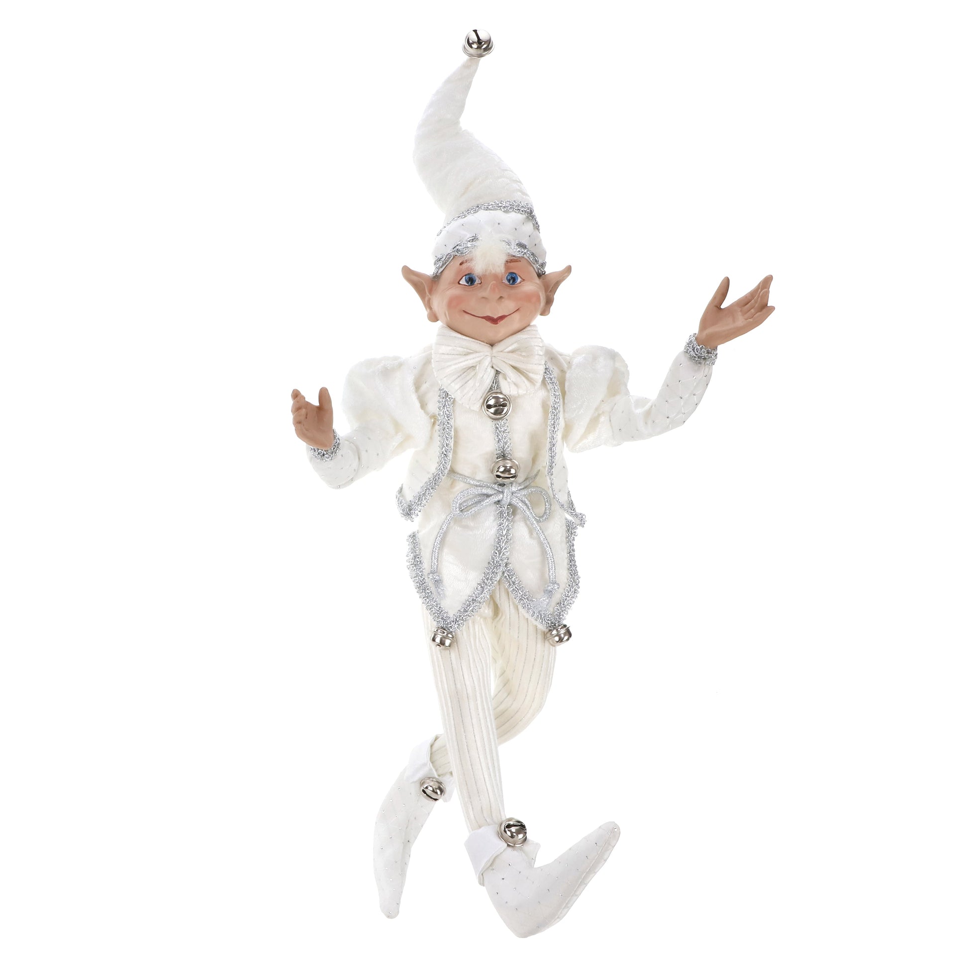 White and Silver Elf - Large - My Christmas