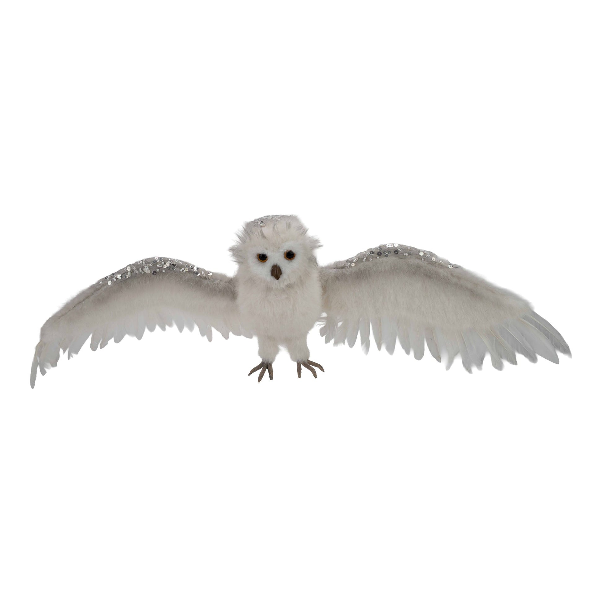 White Flying Owl - 68cm - My Christmas