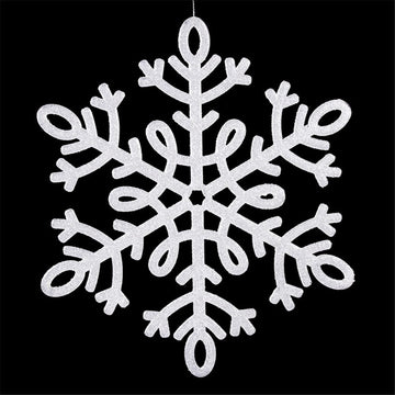 White Glitter Snowflake - My Christmas